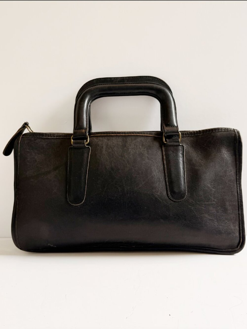 Vintage Coach Slim Satchel | Briefcase Style | Early Made in USA Coach |